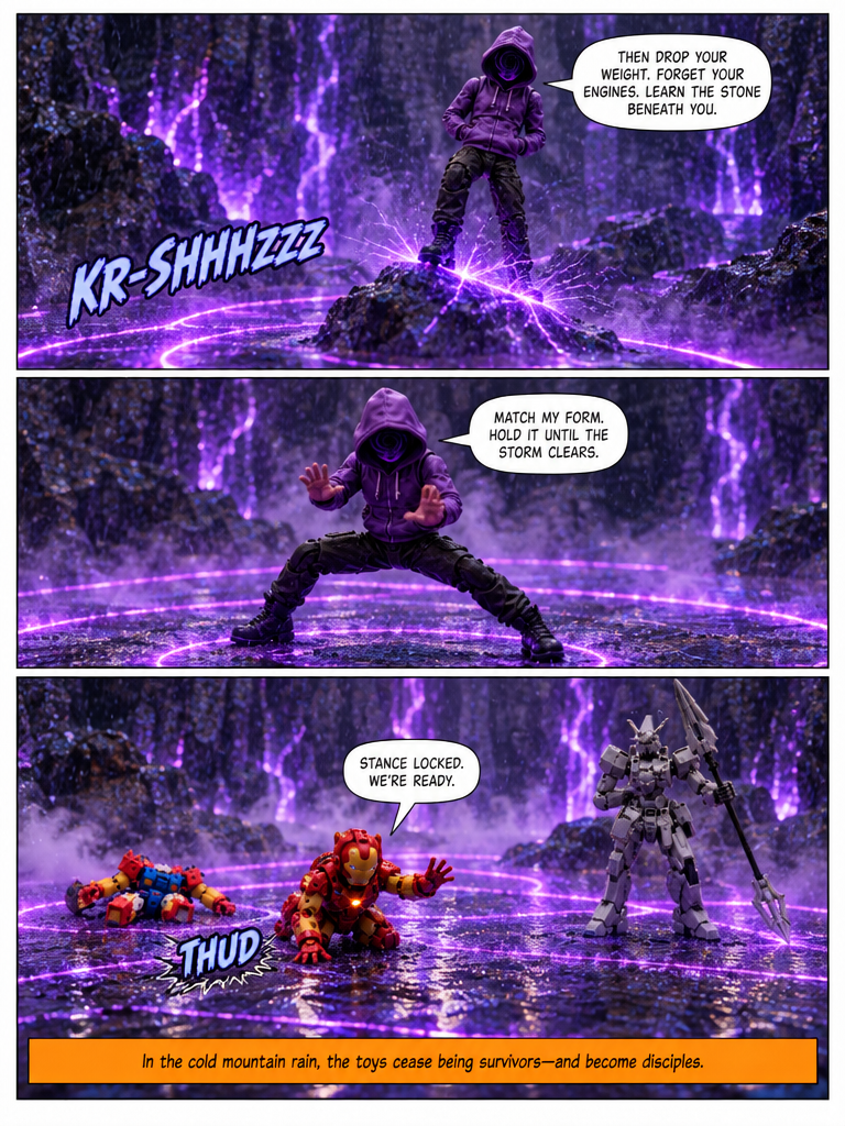 Veil of the Titan Core & the beginning of the training. (page 8 of 8)