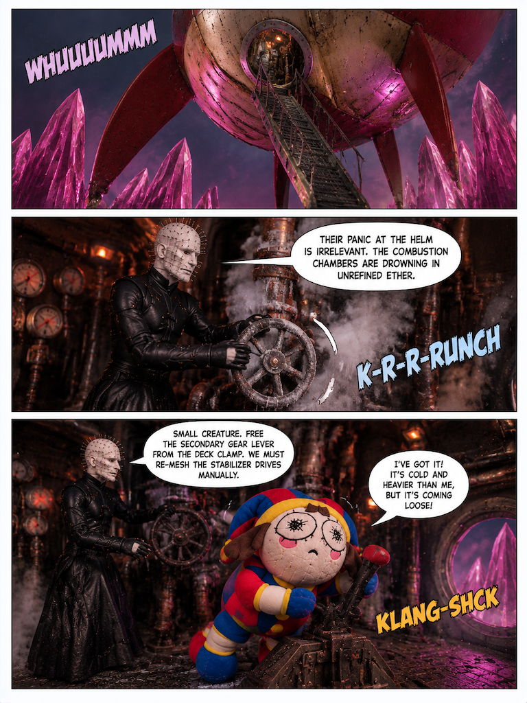 Voyage Through the Pastel Nebula (page 2 of 4)