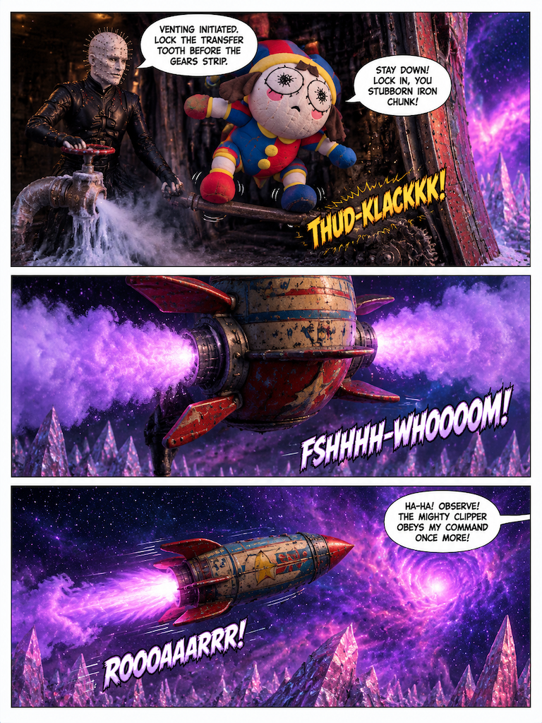 Voyage Through the Pastel Nebula (page 3 of 4)