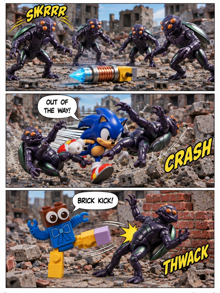 Discovery of a Strange Spaceship Season 1 Part 5: The Fight (page 2 of 4)