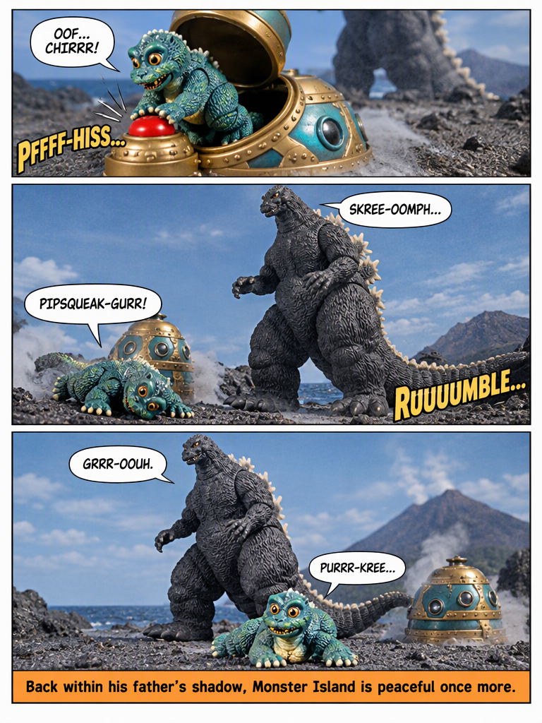 Godzilla Jr's Accidental Journey (page 4 of 4)