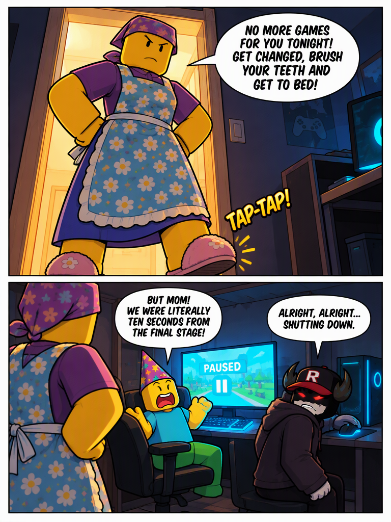 Bedtime Curfew (page 3 of 4)