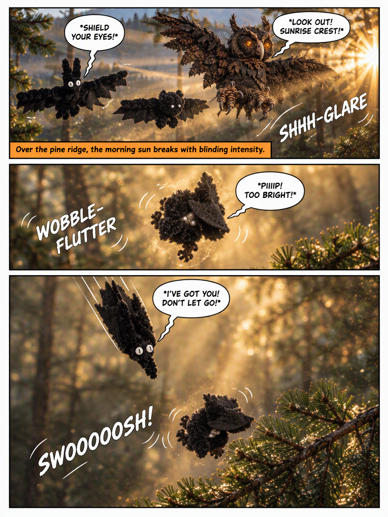 Morning Flight of the Felt Flock (page 2 of 4)