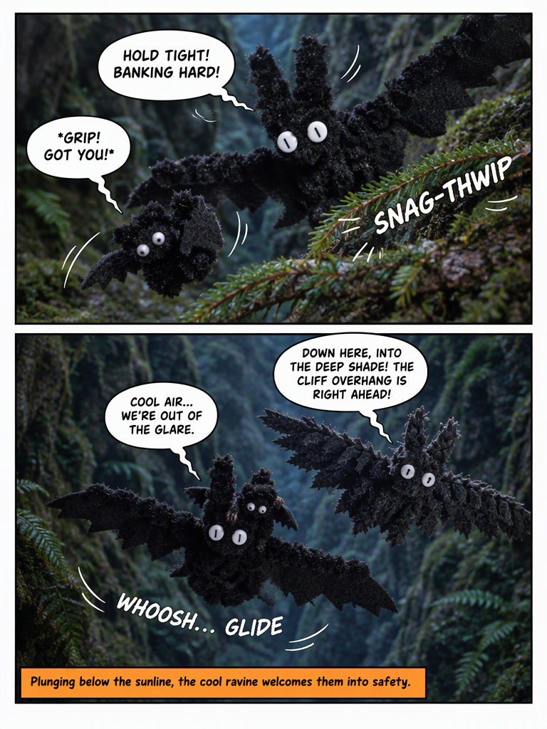 Morning Flight of the Felt Flock (page 3 of 4)