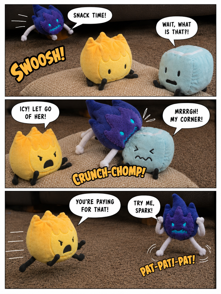 War Of The BFDI Plushies VS their Inverted Selfs!!! (page 5 of 8)