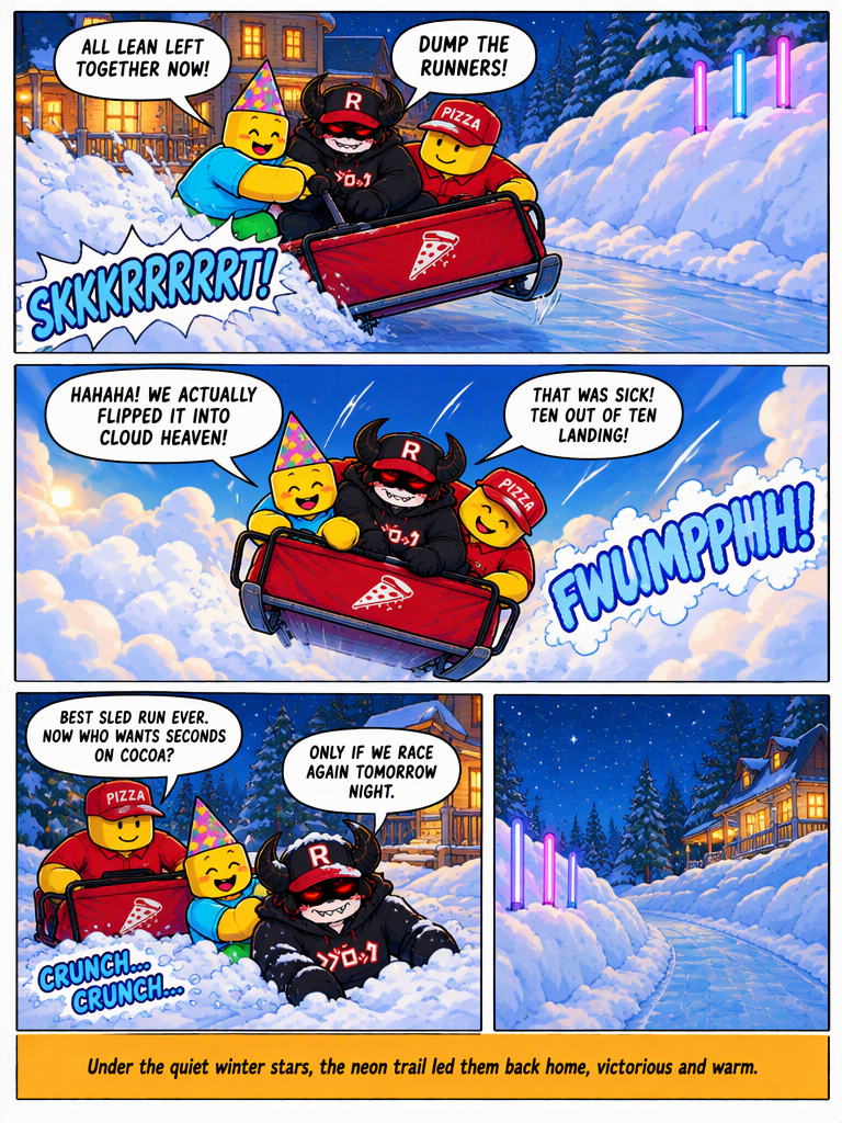 Neon Sled Drift (page 4 of 4)