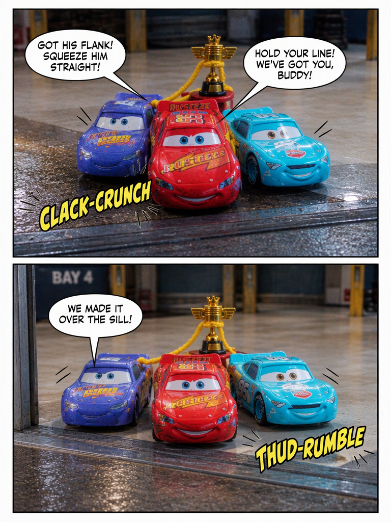 Storm Sprint to the Garages (page 3 of 4)