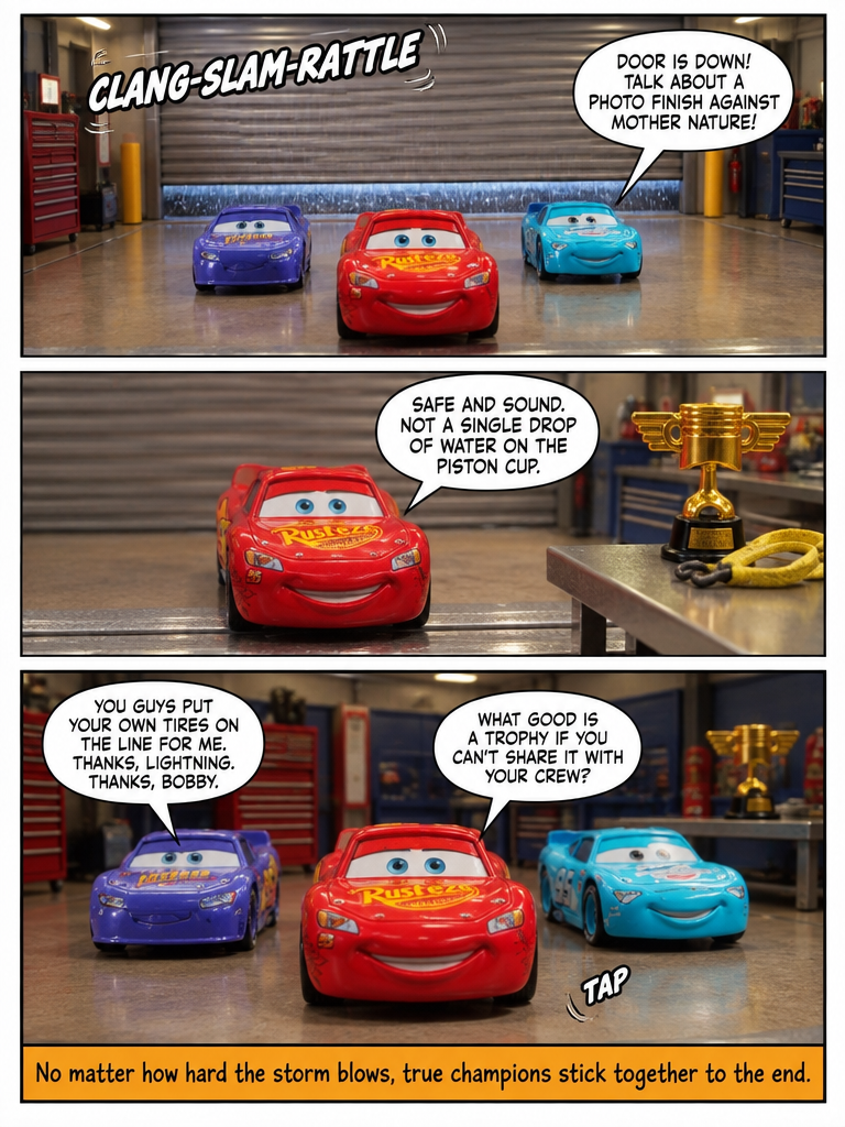Storm Sprint to the Garages (page 4 of 4)