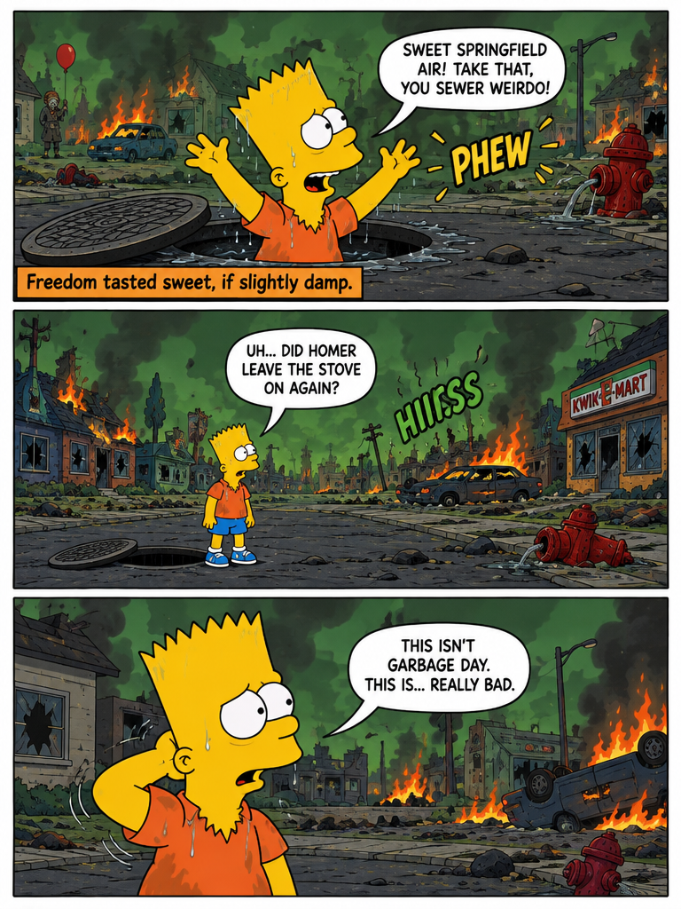 Out of the Drain, Into the Dead (page 2 of 4)