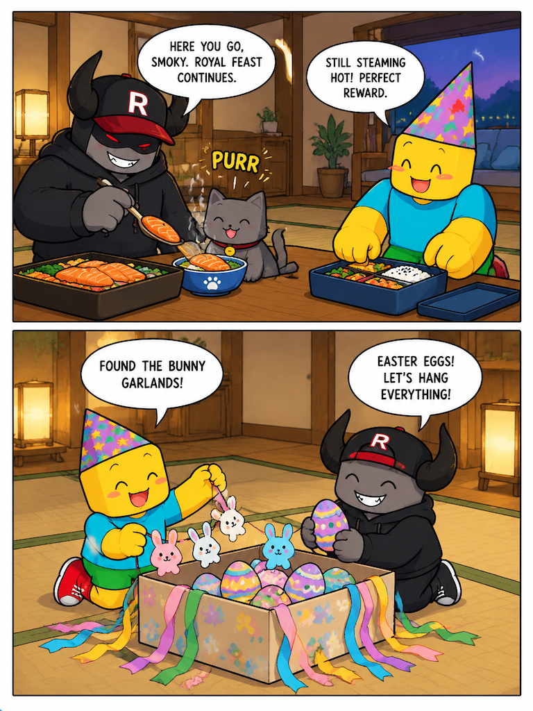The Ferry Home and Cozy Easter Tidings (page 2 of 4)