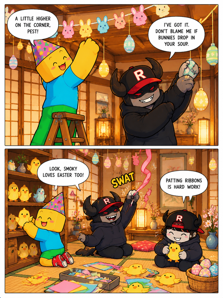 The Ferry Home and Cozy Easter Tidings (page 3 of 4)