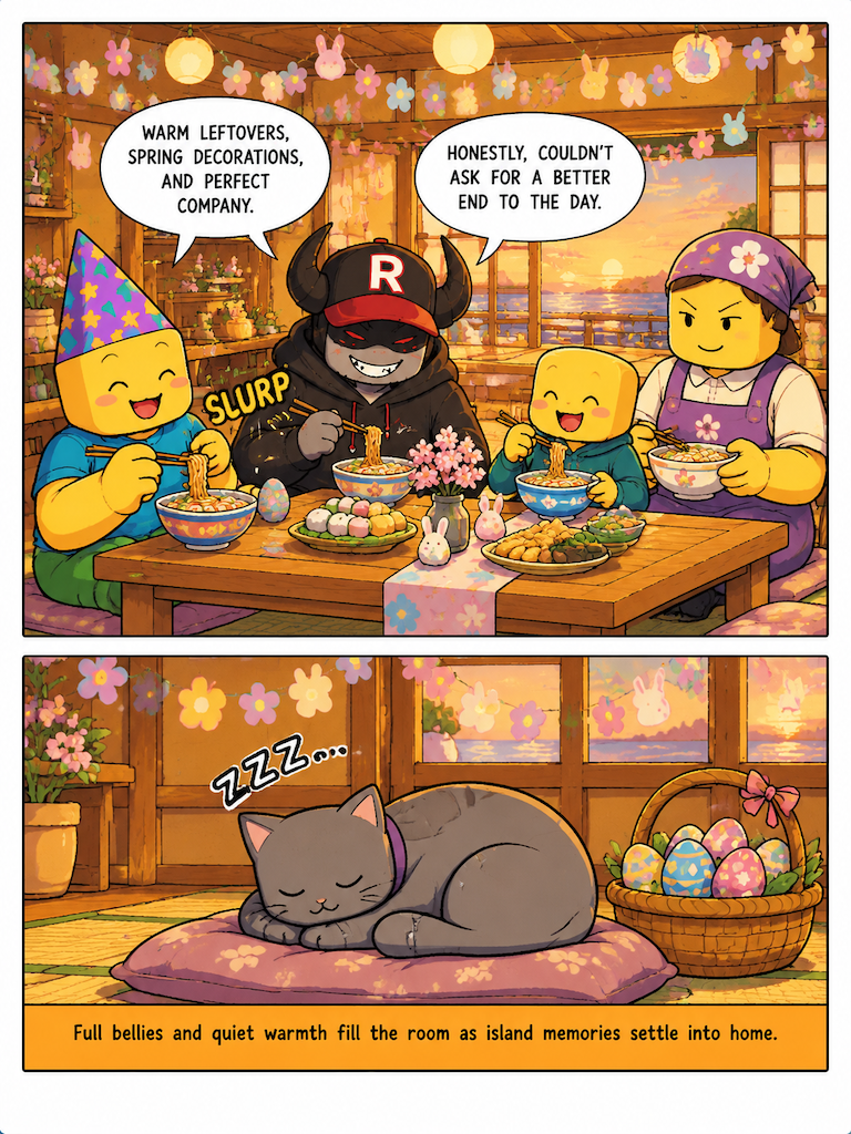 The Ferry Home and Cozy Easter Tidings (page 4 of 4)