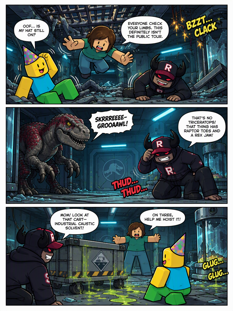 Escape from the Subterranean Lab (page 2 of 4)