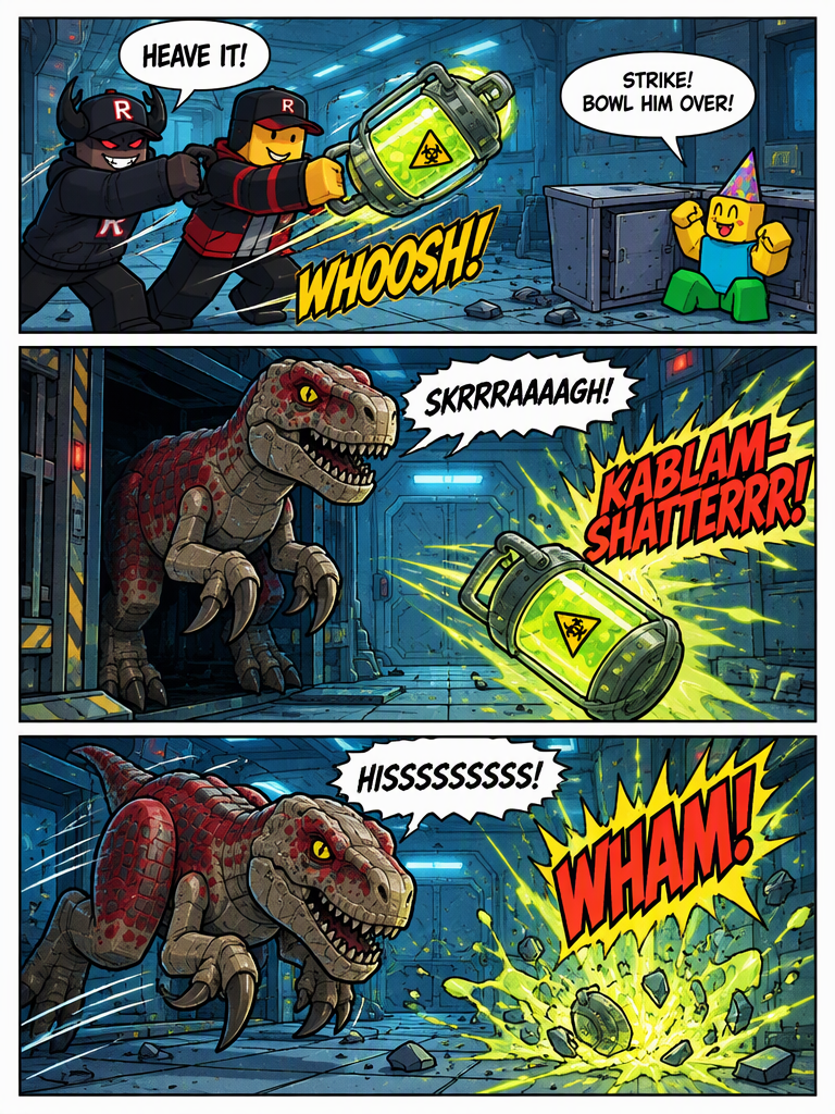 Escape from the Subterranean Lab (page 3 of 4)