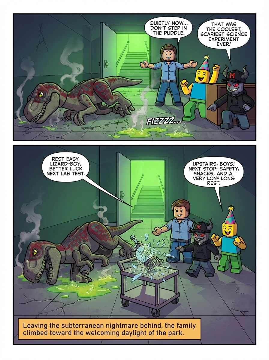 Escape from the Subterranean Lab (page 4 of 4)
