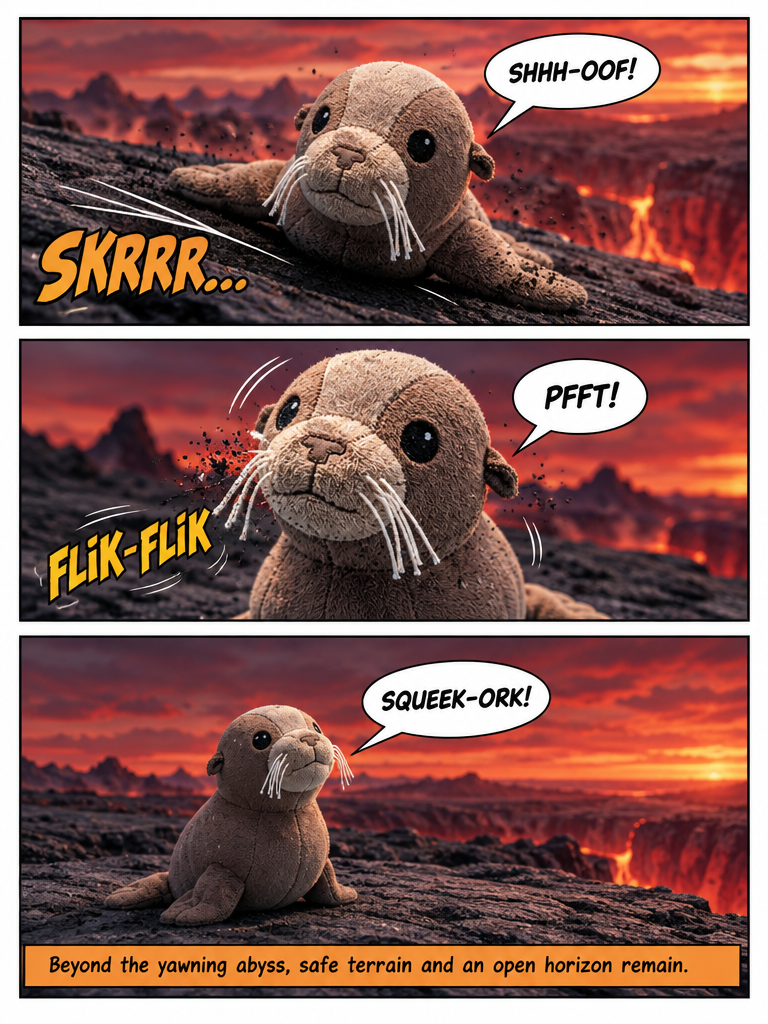 Abyssal Dash: The Plush Seal's Infernal Sprint (page 4 of 4)