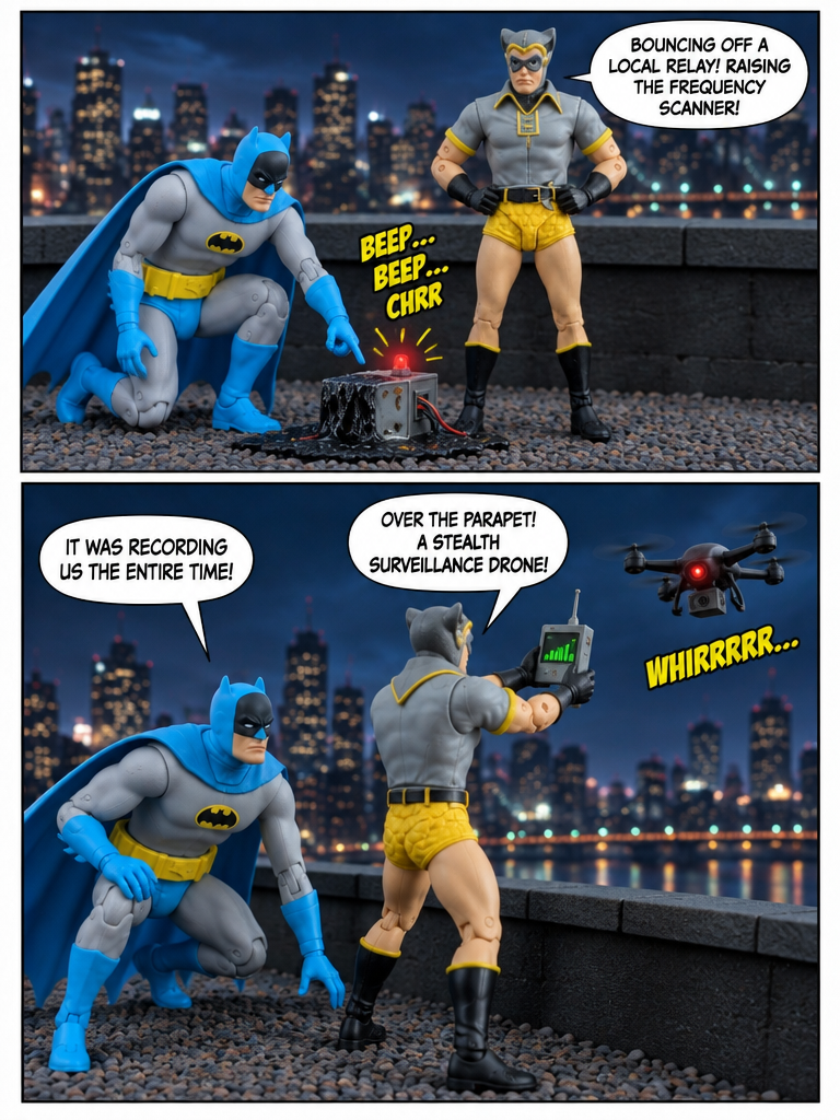 Batman Vs Nite Owl - Signal in the Smog - 💬Comic Story ;part 4 (page 2 of 4)