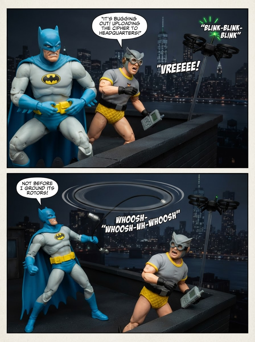 Batman Vs Nite Owl - Signal in the Smog - 💬Comic Story ;part 4 (page 3 of 4)