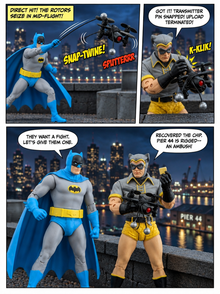 Batman Vs Nite Owl - Signal in the Smog - 💬Comic Story ;part 4 (page 4 of 4)