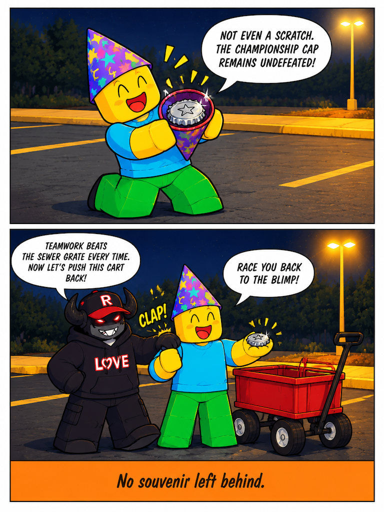 The Great Bottle Cap Chase (page 4 of 4)
