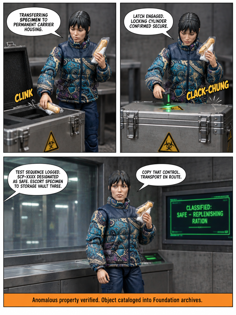 Item SCP-XXXX: Secure Snack Protocol (page 4 of 4)