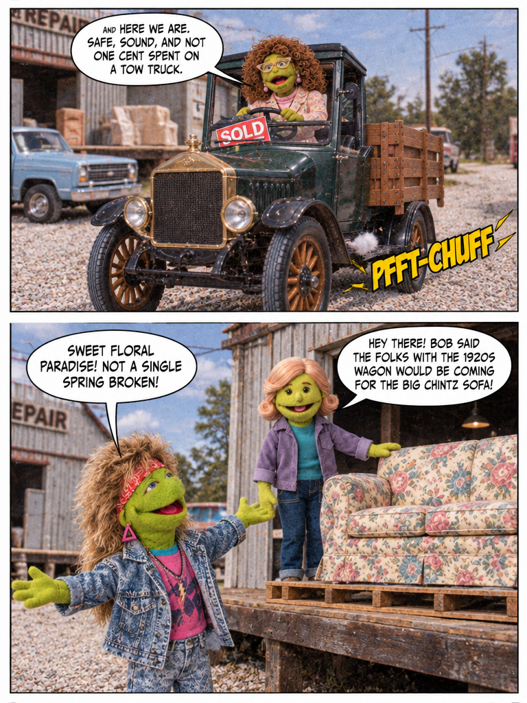A Spooky Sighting and a Sofa Swap (page 3 of 4)