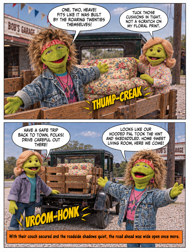 A Spooky Sighting and a Sofa Swap (page 4 of 4)