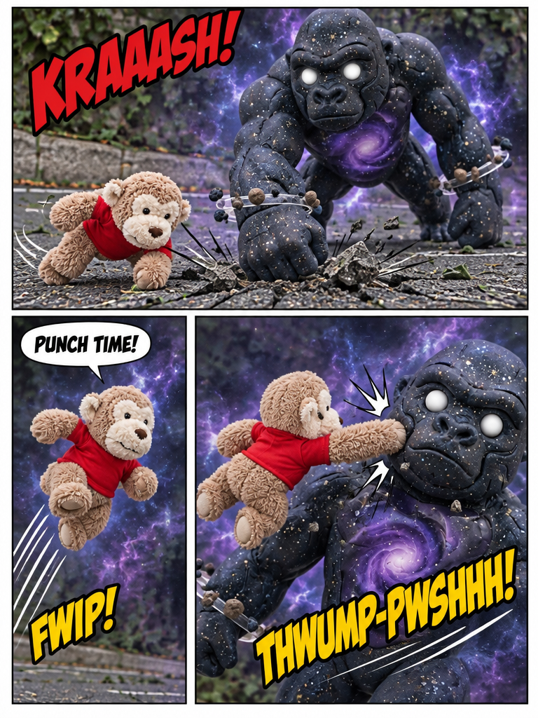 Punch Monkey vs. The Universe Monster (page 2 of 4)