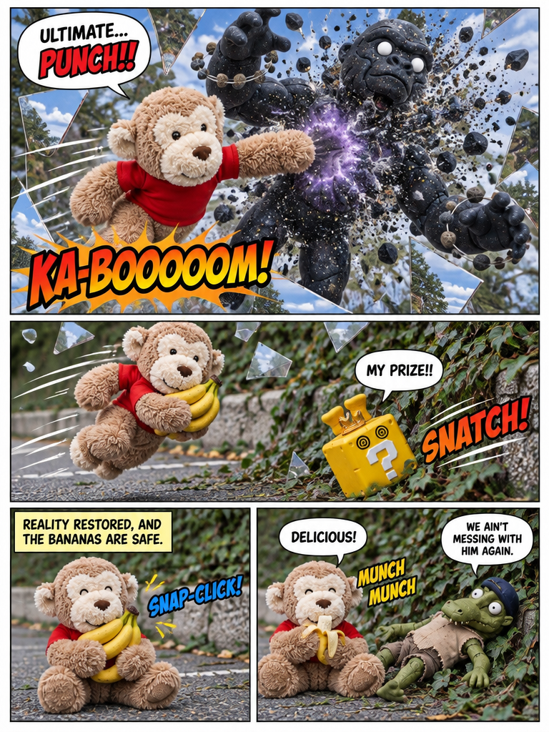 Punch Monkey vs. The Universe Monster (page 4 of 4)