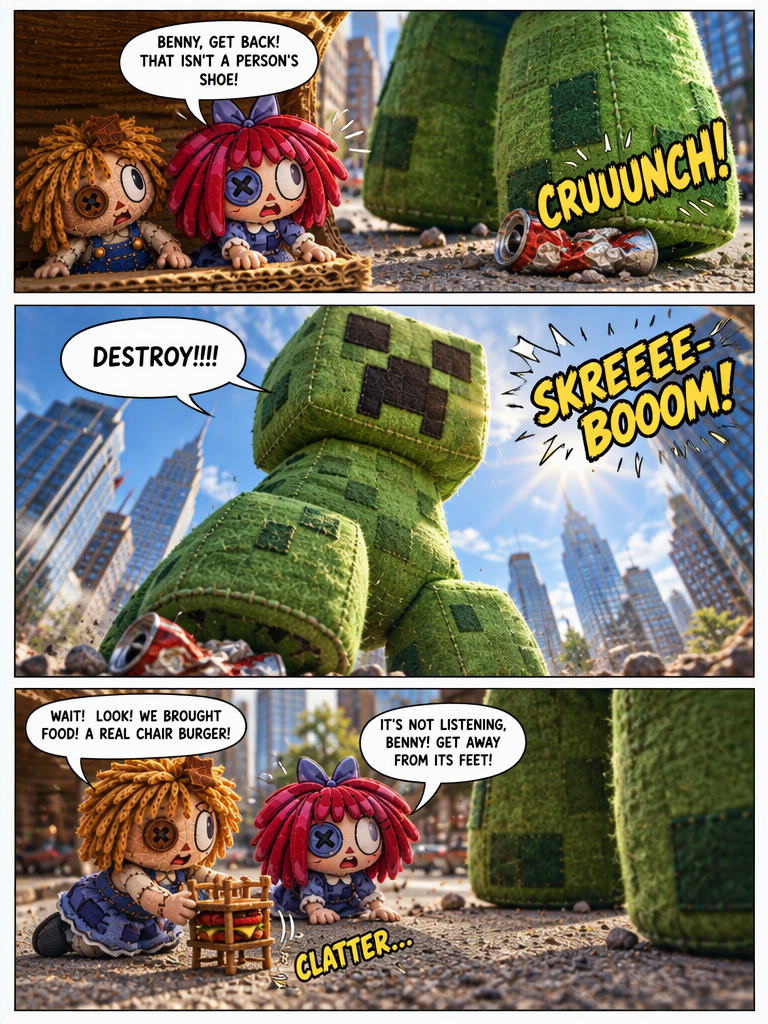 Creeper is now happy that benny is gone (page 21 of 24)