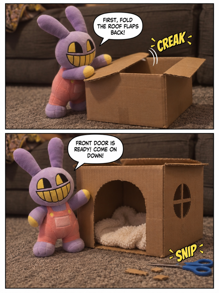 A Cozy Cardboard Castle (page 2 of 4)