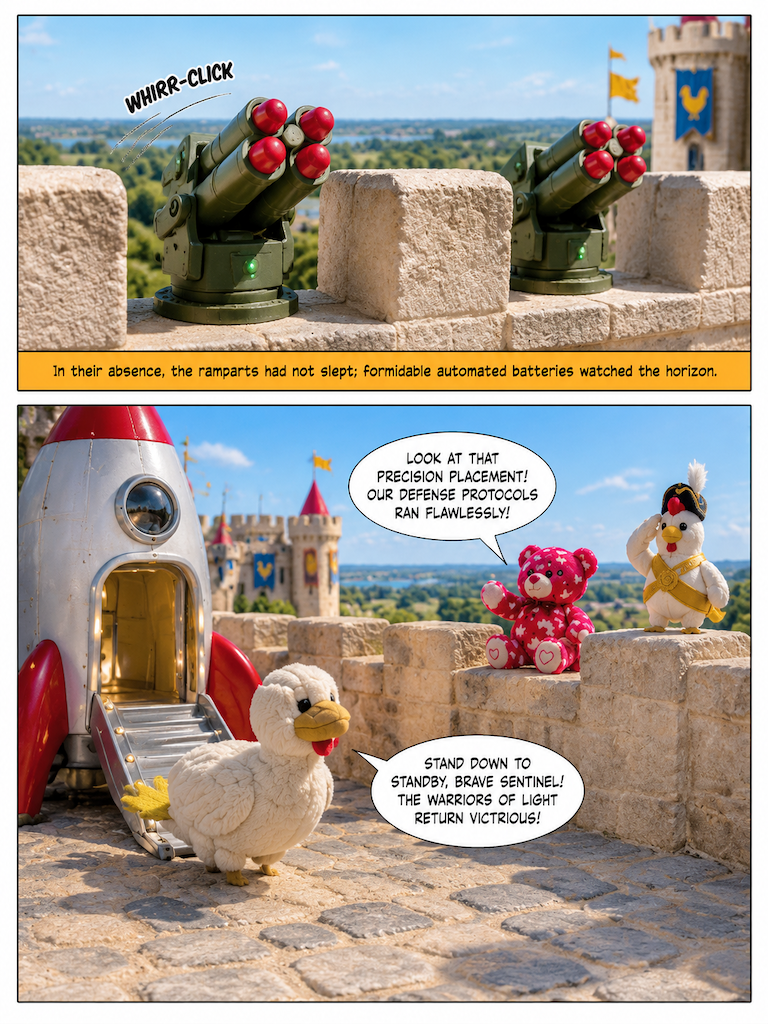 The Seven Frisbees of Peace (page 2 of 4)