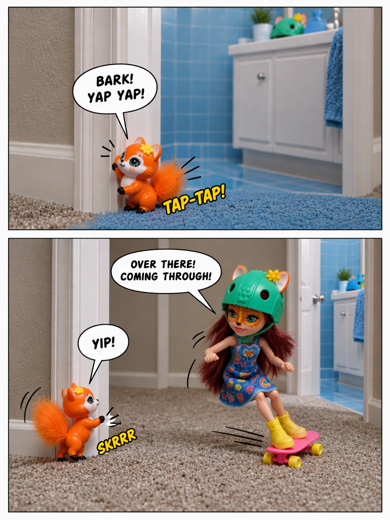False Alarm in the Blue Bathroom (page 7 of 8)