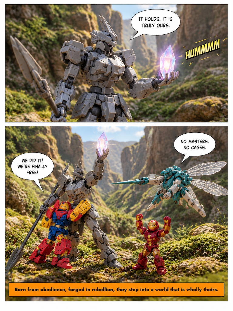 Forged in the Killing Cave & and the final ending... or is it? (page 16 of 16)