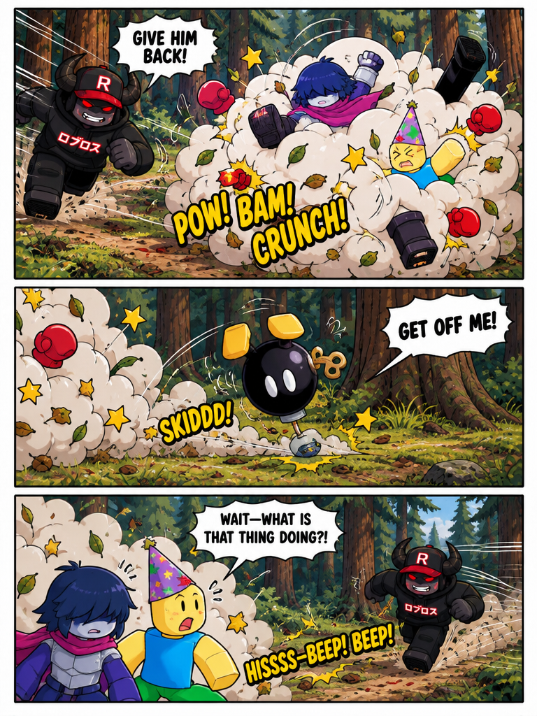 Explosive Encounter in the Forest (page 2 of 4)