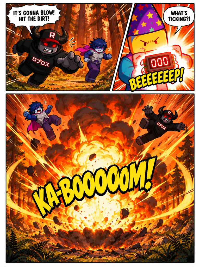 Explosive Encounter in the Forest (page 3 of 4)
