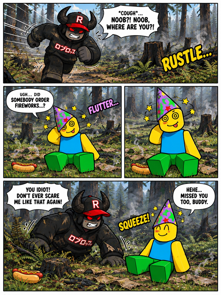 Explosive Encounter in the Forest (page 4 of 4)