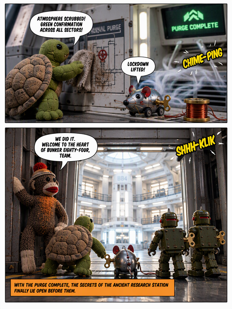 Bunker 84: Airlock Sterilization Purge (page 4 of 4)