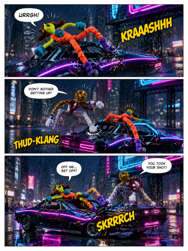 Neon Transit Clash (page 2 of 4)