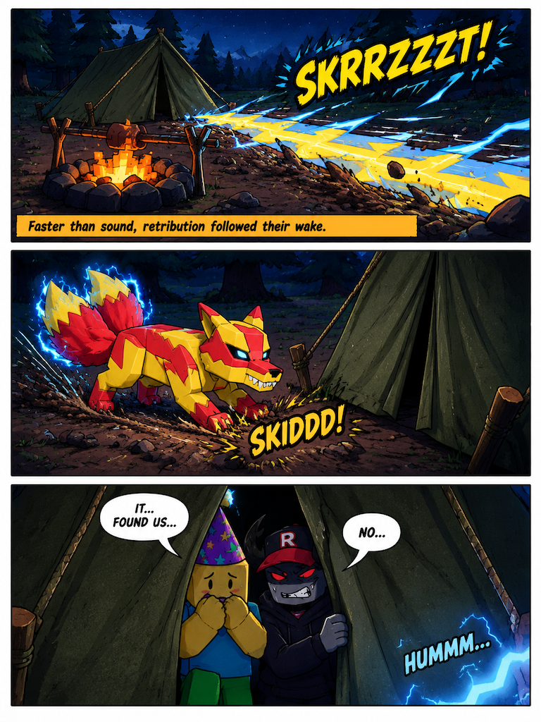 No Escape from the Flash Fox (page 2 of 4)