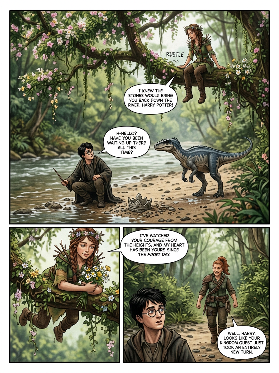 A Forest Vow Beside Ancient Relics (page 2 of 4)