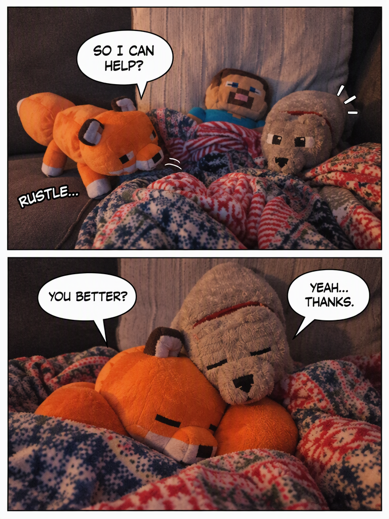 A Cozy Night for Bruno and Fox (page 7 of 8)
