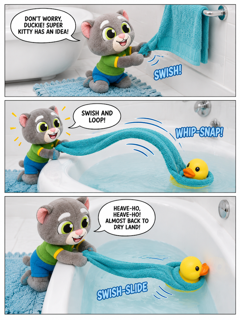A Squeaky Bathtub Rescue (page 3 of 4)