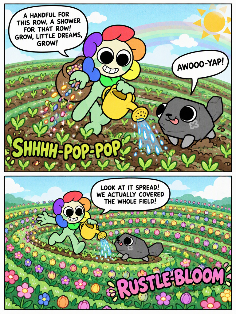 A Field in Bloom (page 3 of 4)