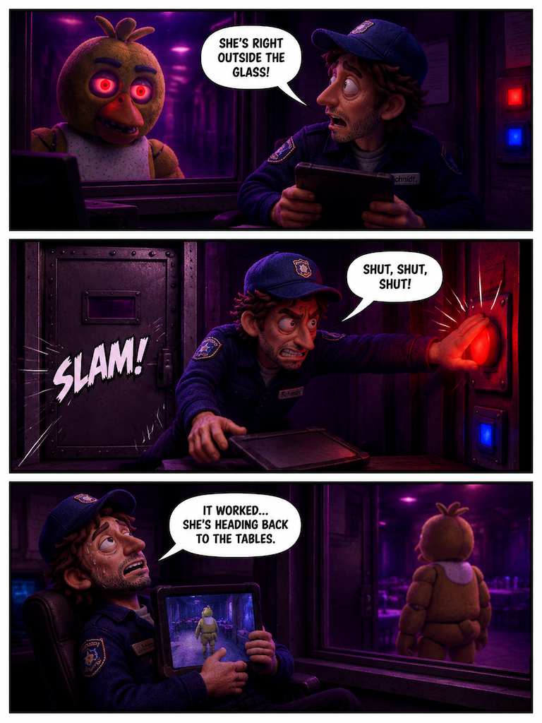 William's Ruins Fnaf comic series (page 2 of 4)