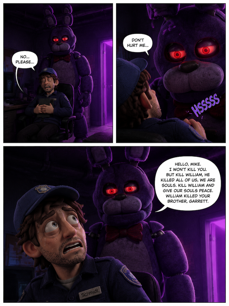 William's Ruins Fnaf comic series (page 3 of 4)