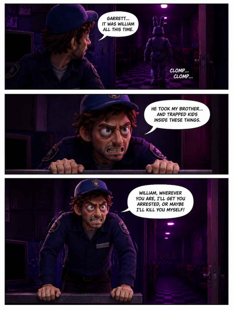 William's Ruins Fnaf comic series (page 4 of 4)