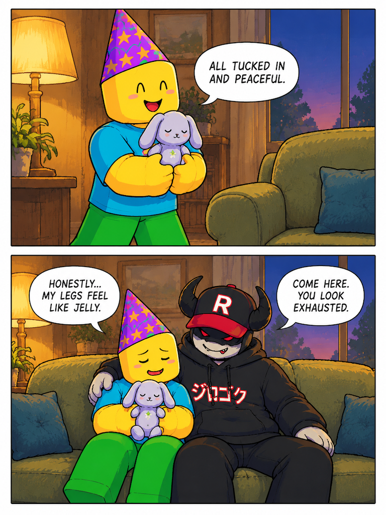 Tucking In for the Night (page 2 of 4)
