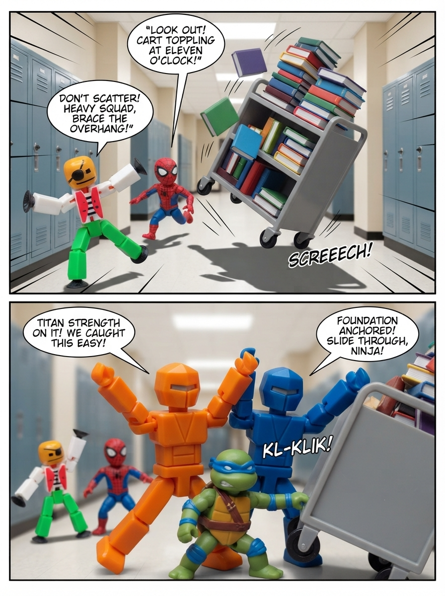 Hallway Dash: The Locker Rush (page 2 of 4)