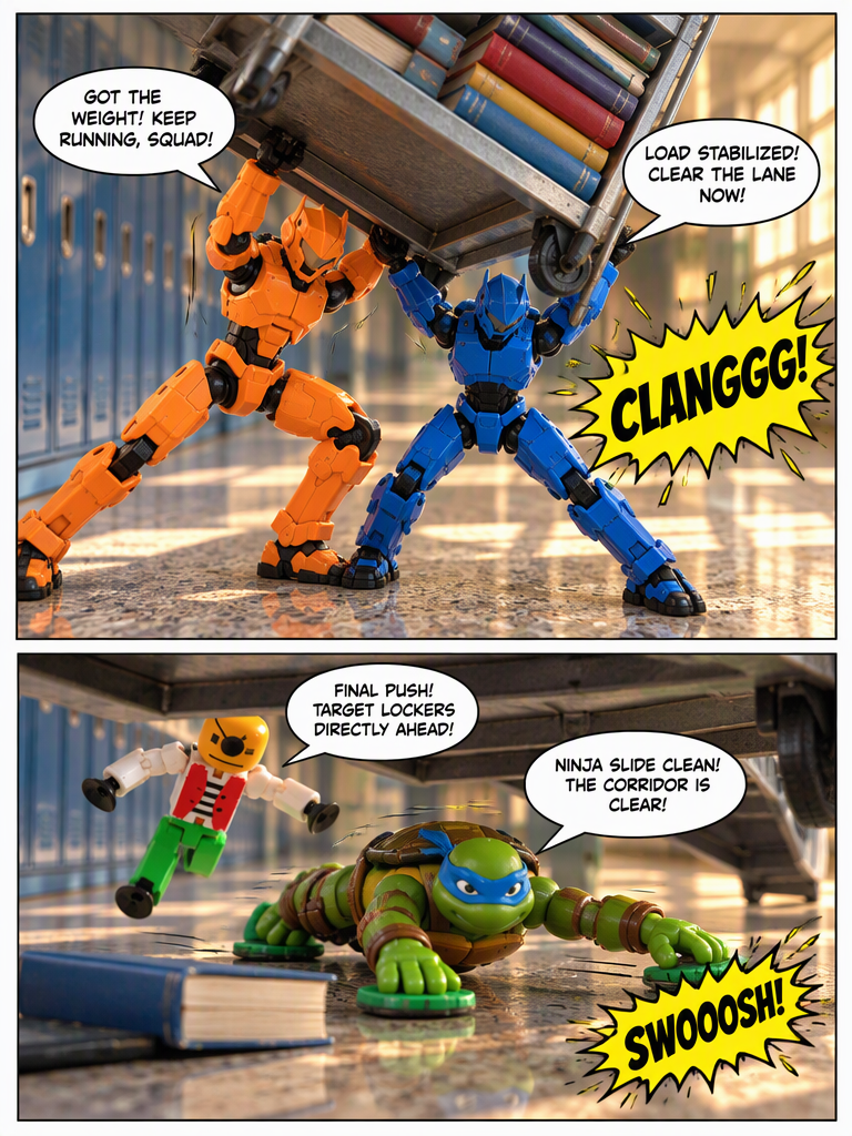 Hallway Dash: The Locker Rush (page 3 of 4)